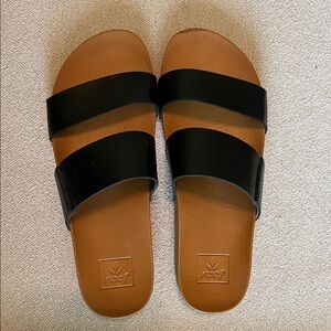Reef Black and Brown Women's Sandals